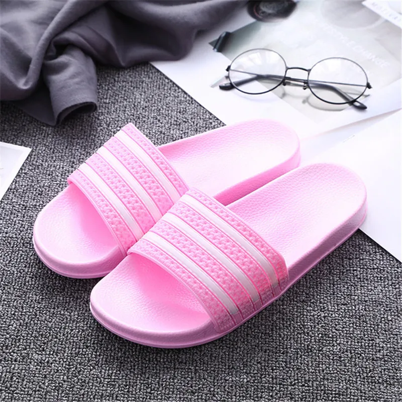 Шлепанцы унисекс мягкие дышащие сланцы плоская подошва Нескользящие для дома и