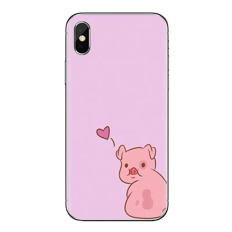 For Samsung Galaxy S2 S3 S4 S5 MINI S6 S7 edge S8 S9 Plus Note 2 3 4 5 8 Coque Fundas Cell Phone Cover gravity falls Waddles pig |