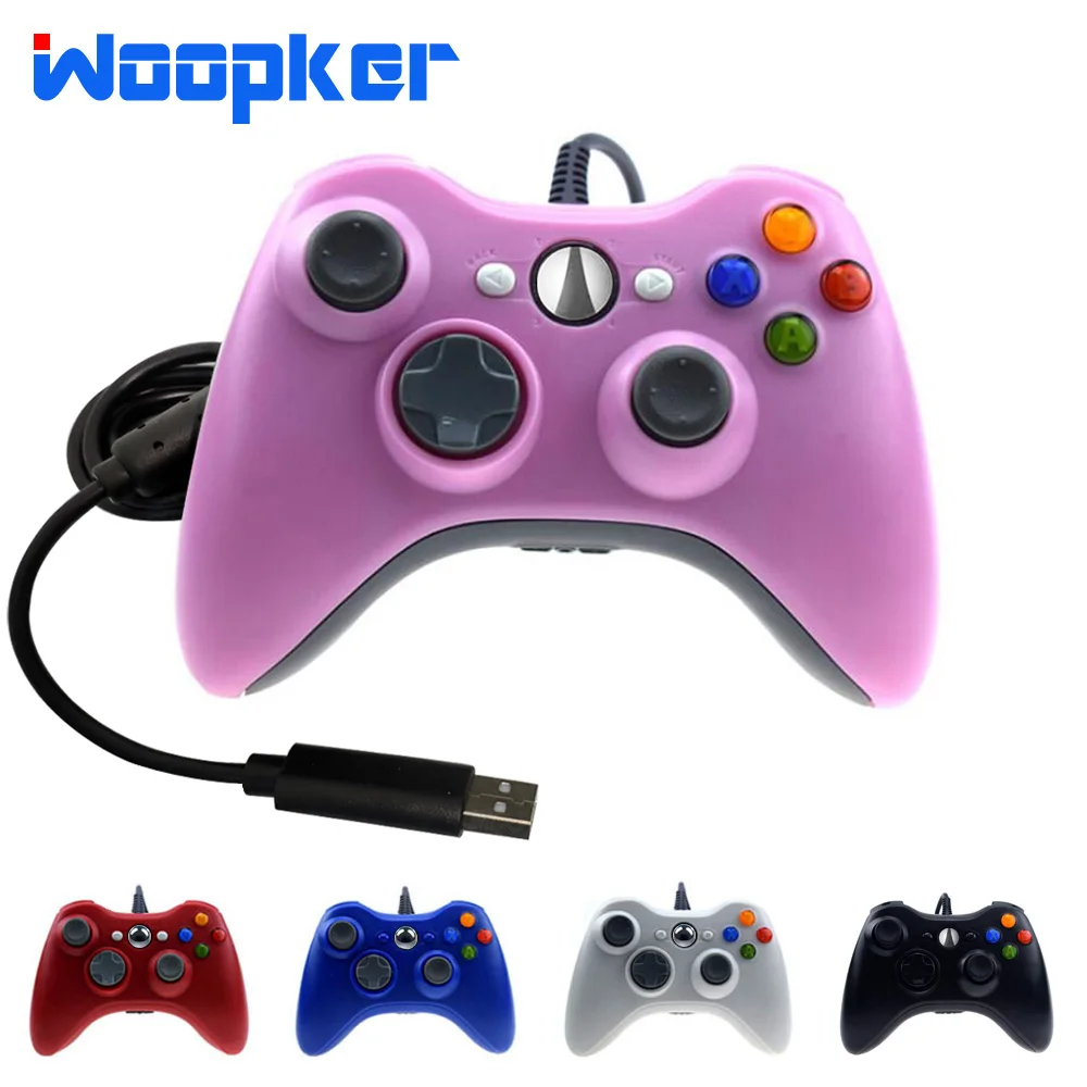 Проводной USB-контроллер для Xbox 360/ПК игровые аксессуары на Windows 7/8/10 геймпад