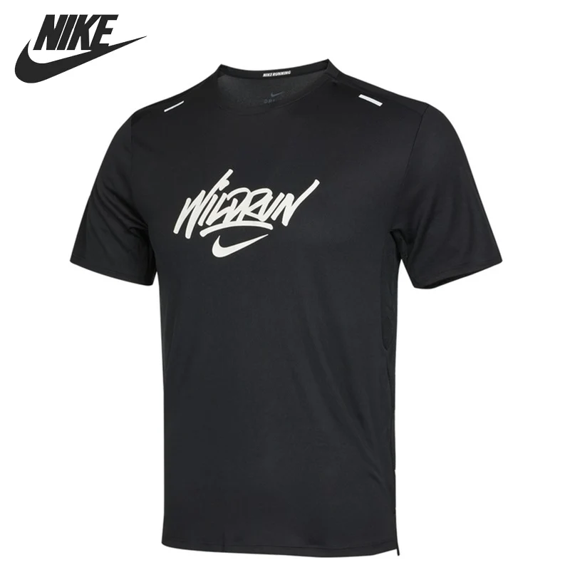 

Мужские футболки NIKE AS M NK RISE 365 SS WR GX, спортивная одежда с коротким рукавом, оригинал