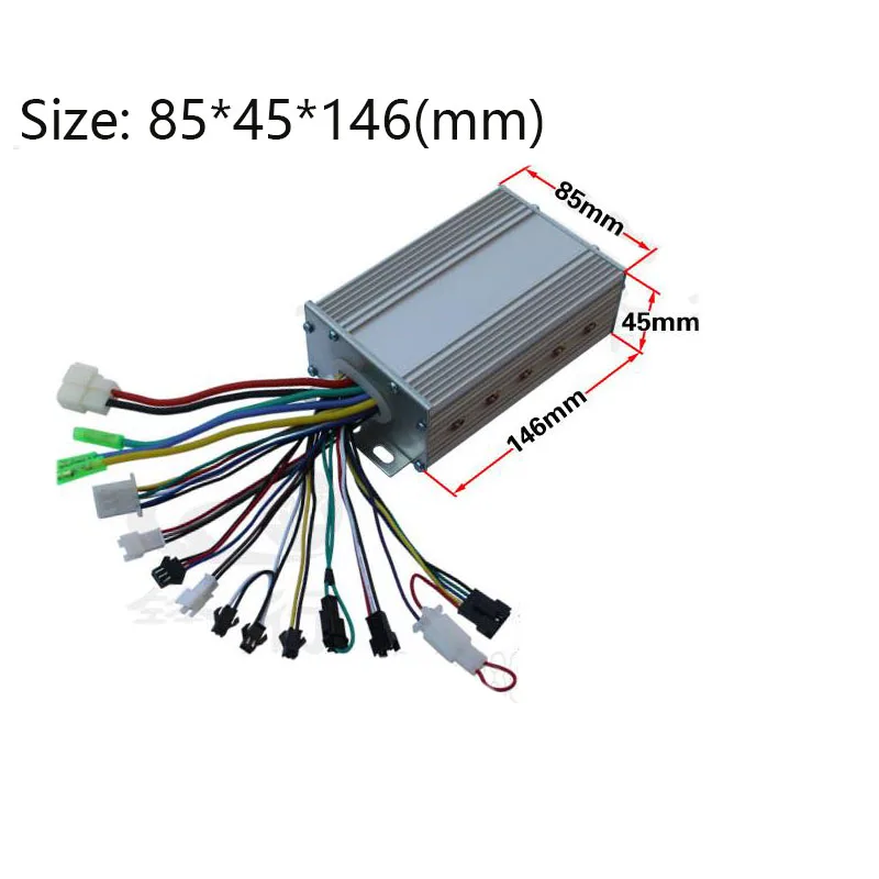 TF-100 E-Scooter бесщеточный контроллер дроссельная заслонка с дисплеем 24 В-48 В 500 Вт 600