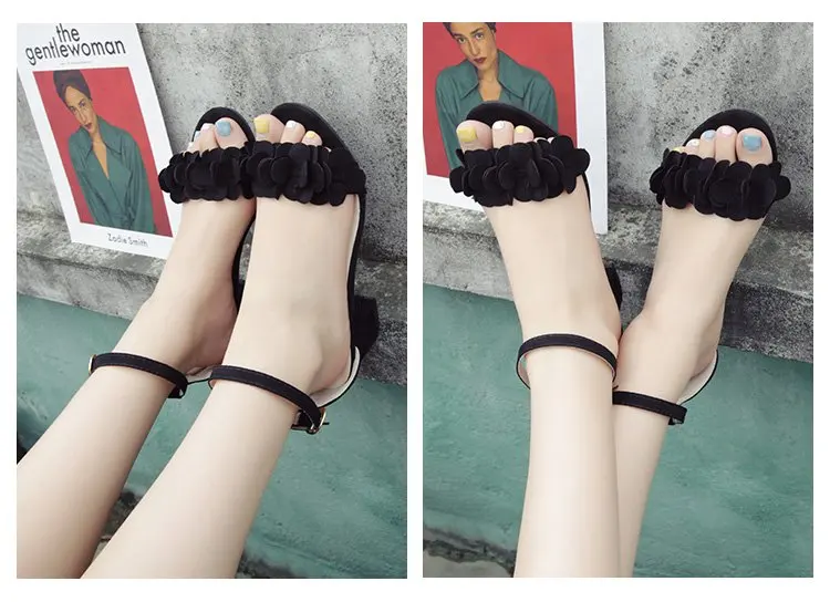 New Classic Summer Woman Shoes Sandals Basic Pu Fashion Lace Up heel sandals square toe high heels Heels Lace-Up Party Pumps