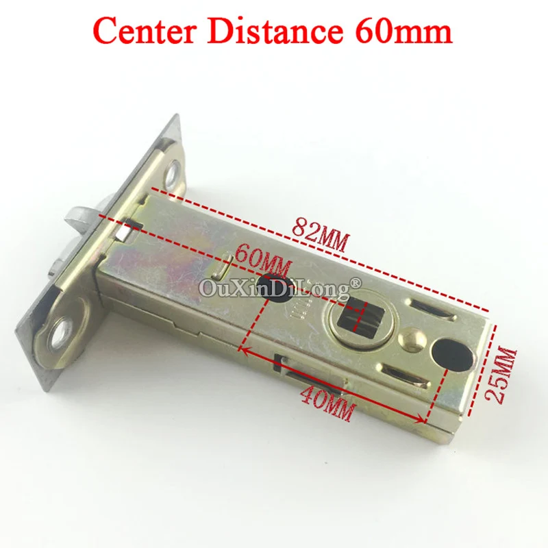 

Brand New 1PCS European Mortise Door Lock Tongue Lock Cylinder Core Repair Parts 40mm~70mm