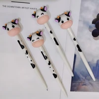 lovely cow gel pen kawaii colored pen cute gel pens children toys student stationary kawaii school supplies