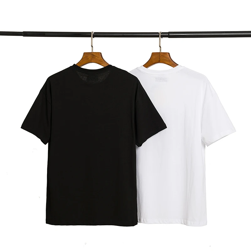 

Oversize High Street Letters Printing Vetements T-shirt Summer Casual Embroidery VTM Tops Tee