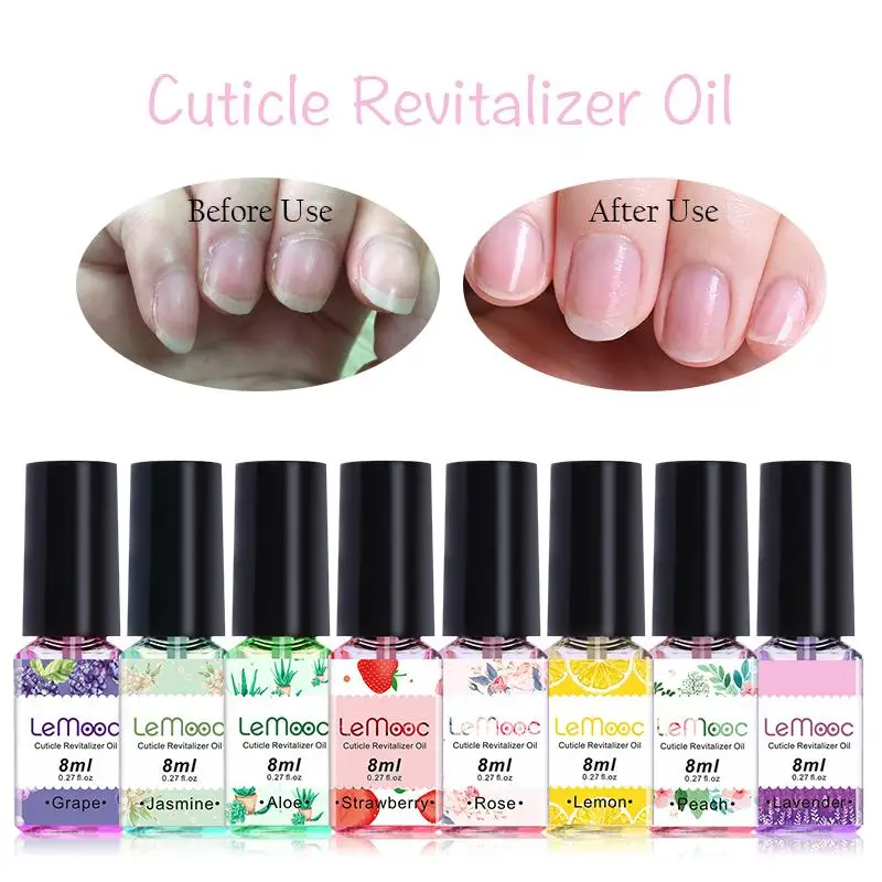 Масло для кутикулы LEMOOC ногтей фруктовый цветок Лечение питание инструмент ухода