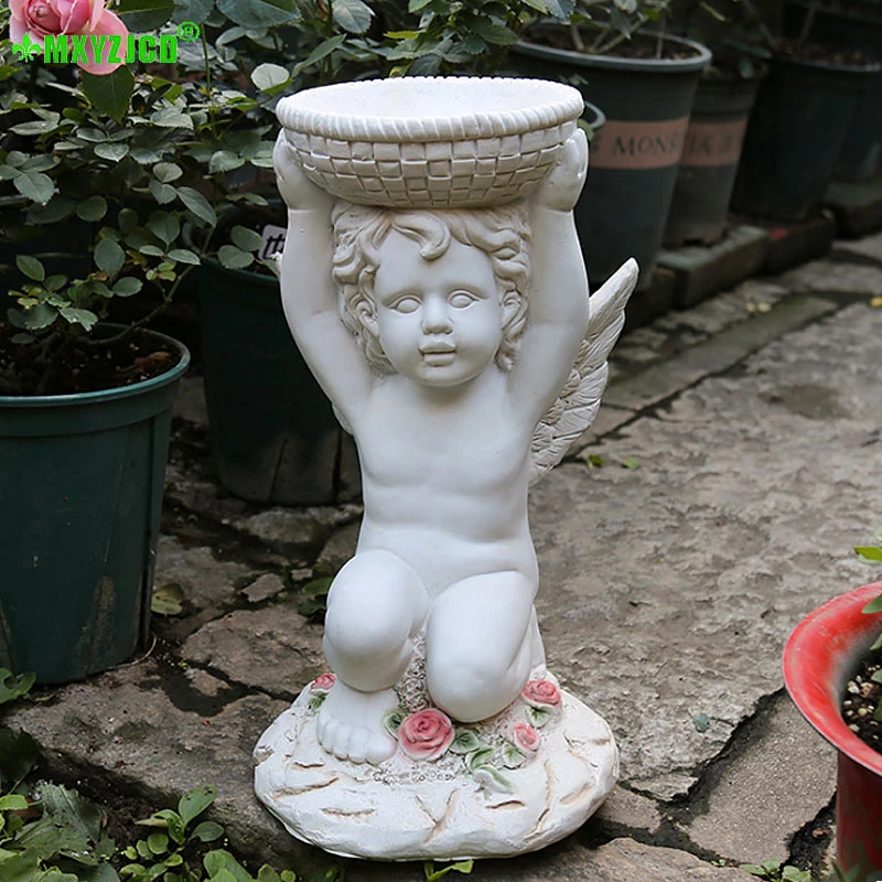 Ангельские полимерные украшения садовое моделирование персонаж скульптура