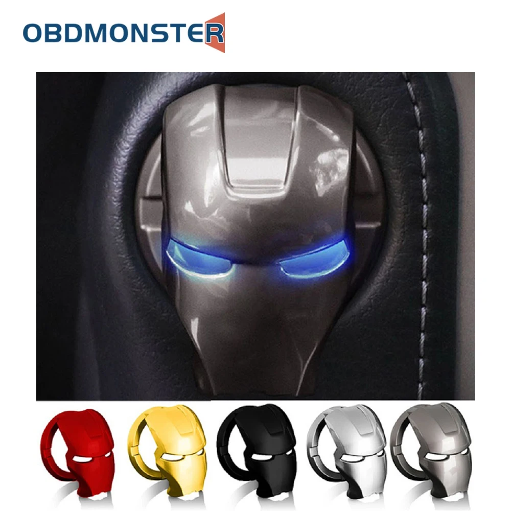 Новая кнопка запуска и остановки двигателя автомобиля защитная крышка