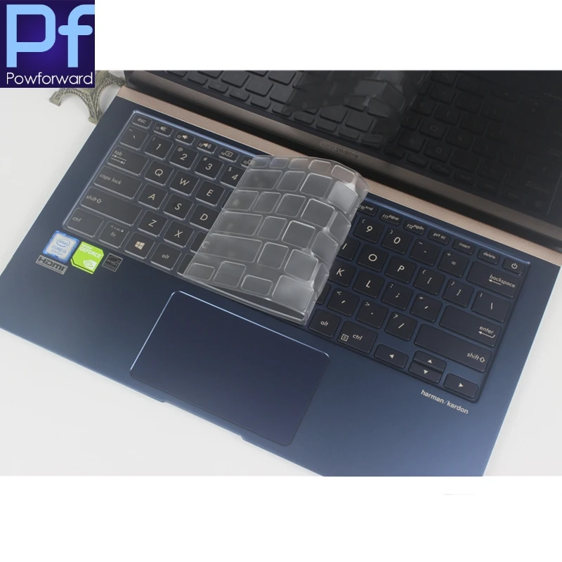 Защитный чехол для клавиатуры из ТПУ ASUS ZenBook 14 UX434 UX434FL UX434FLC UX431 UX434F UX431FN UX431FA UX392 UX392FN