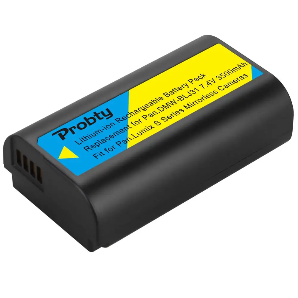 2 шт. Аккумулятор DMW-BLJ31 DMW BLJ31 LG Li-ion для беззеркальных камер Panasonic LUMIX S1 S1R S1H S Series.