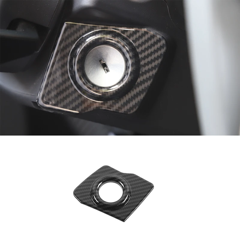 Кнопка запуска автомобиля ключ зажигания Накладка для Jeep Wrangler JK 2007-2017 аксессуары