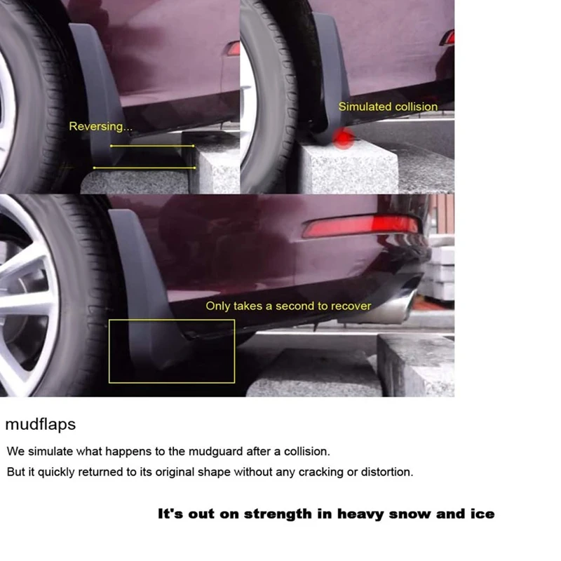 4Pcs Mud Flaps Mudguards Splash Guards Fender for Mitsubishi Xpander 2017-2020 | Автомобили и мотоциклы