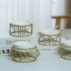 Керамическая пепельница, ажурный пепельница, настольное украшение для дома, офиса, автомобиля, золотыечерные Аксессуары для стола