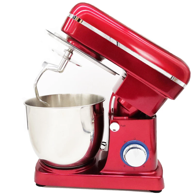 Кухонный стационарный миксер 1500 Вт 4 л из нержавеющей стали-6 скоростей взбивание