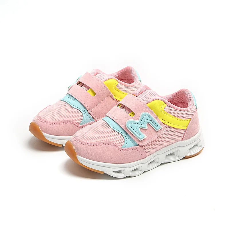 Новинка 2021 детская обувь кроссовки для мальчиков и девочек с люминесцентной