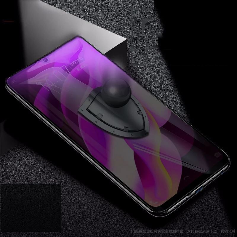 Анти шпион Экран протектор для VIVO Y7S Y97 Y91 Y91i Y93 Y95 Y12 Y15 Y17 2019 Y3 анти синяя защитная
