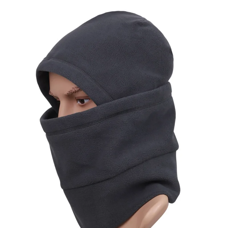 Уличная велосипедная маска на все лицо теплая ветрозащитная вязаная Балаклава