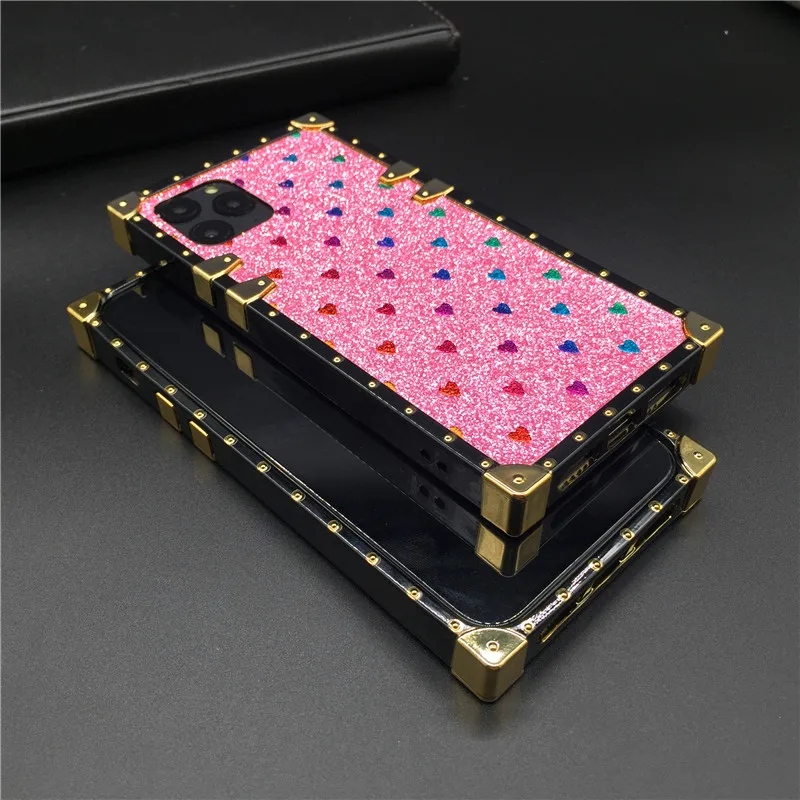 Фото Luxury Bling Love Heart Gold Bee Cover Square Case for Samsung Note 20 Ultra 9 10 S20 Plus S21 S9 S10 S8 A70 A50 A51 A71 Мобильные Luxury Bling Love Heart Gold Bee Cover Square Case for Samsung Note 20 Ultra 9 10 S20 Plus S21 S9 S10 S8 A70 A50 A51 A71 Мобильные