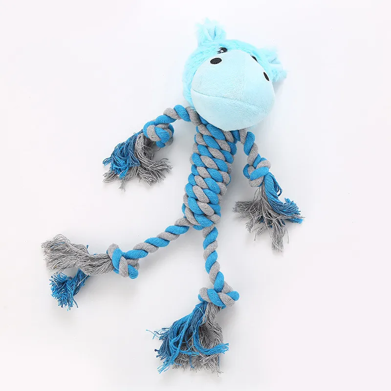 

Cute Dog Toys Stuffed Squeaking Animals Pet Toy Plush Pig/Cow/Giraffe for Dogs Chew Squeaker Squeaky Puppy Dog Toys for Training