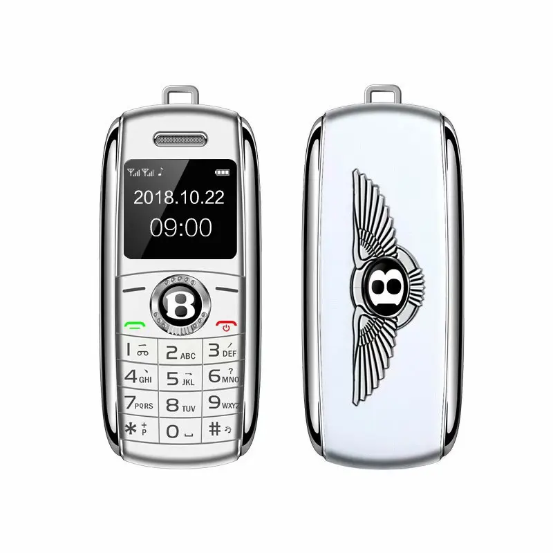 Персонализированный Мини Автомобильный ключ мобильный телефон с пультом