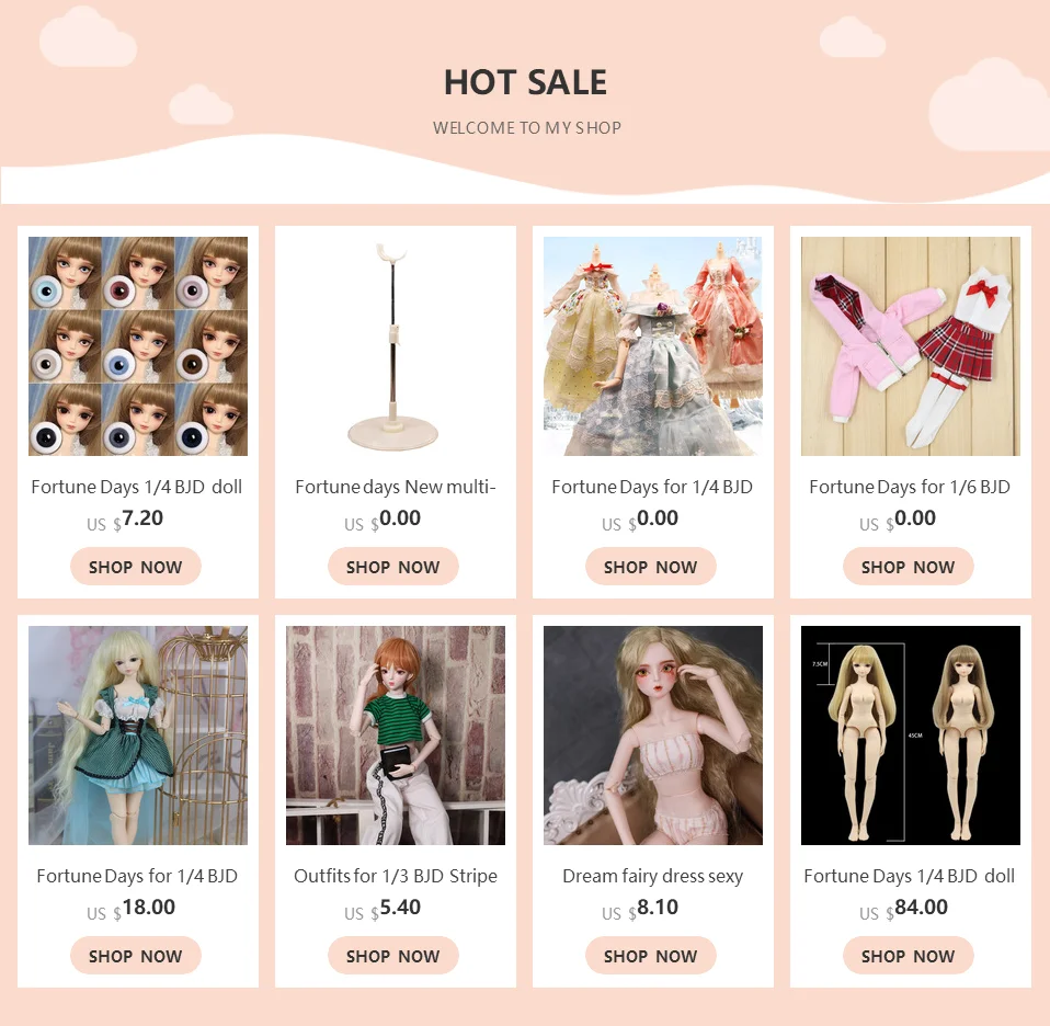 Fortune Days 1/4 bjd кукольная одежда фантазия блестящая Звезда вечернее платье набор аксессуаров одежда высокого качества для куклы bjd 45 см