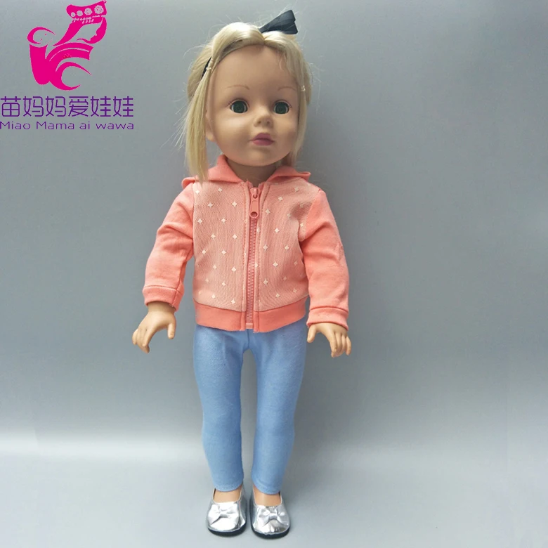 Suit for Doll Baby Winter Dress + Base Pants Scarf 18 Inch Clothes Girl Christamas New Year Gift | Игрушки и хобби