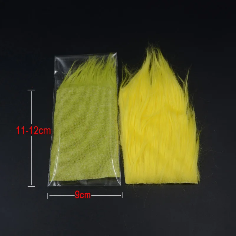 5bags Fly Tying Longest Hairy Craft Fur Fly Body&Tail Materials 3.5-5