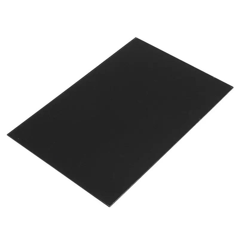 Бас гитары накладку лист защитная пластина пустой Материал 1 слой черный 43x29