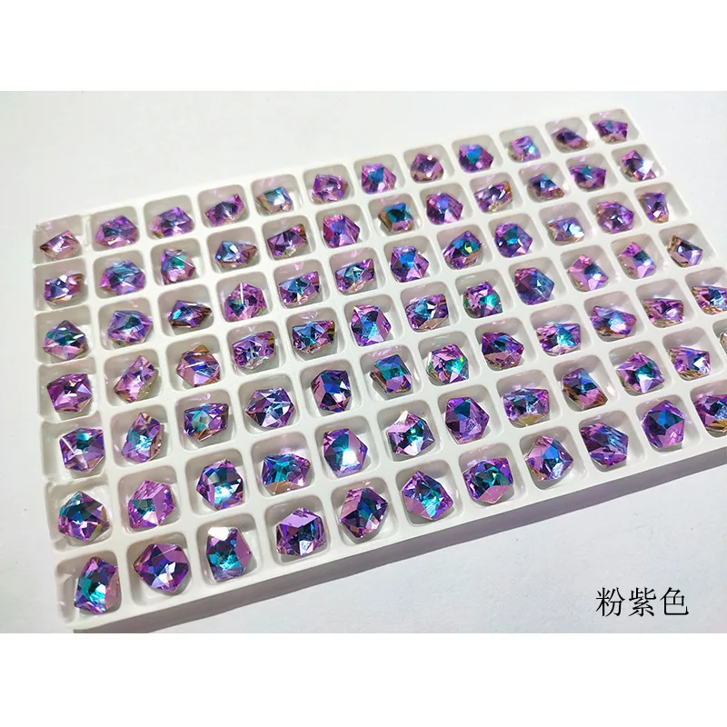 Супер-вспышка Arc Solid Ice кубики ювелирные изделия драгоценные камни K9 кристалл 3 * AB