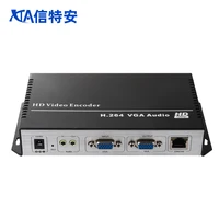 ultra hd audio and video encoder vga network platform live streaming push audio input support sd card and usb interface