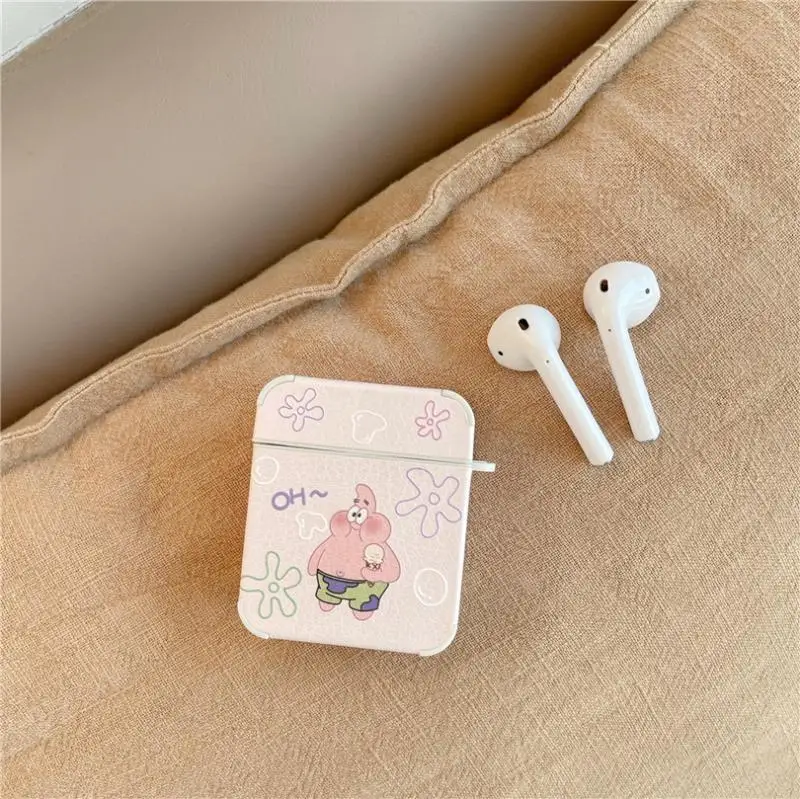2021 Kawaii для Airpods Pro3 чехол Cortex мультфильм Губка Боб Квадратные брюки беспроводной