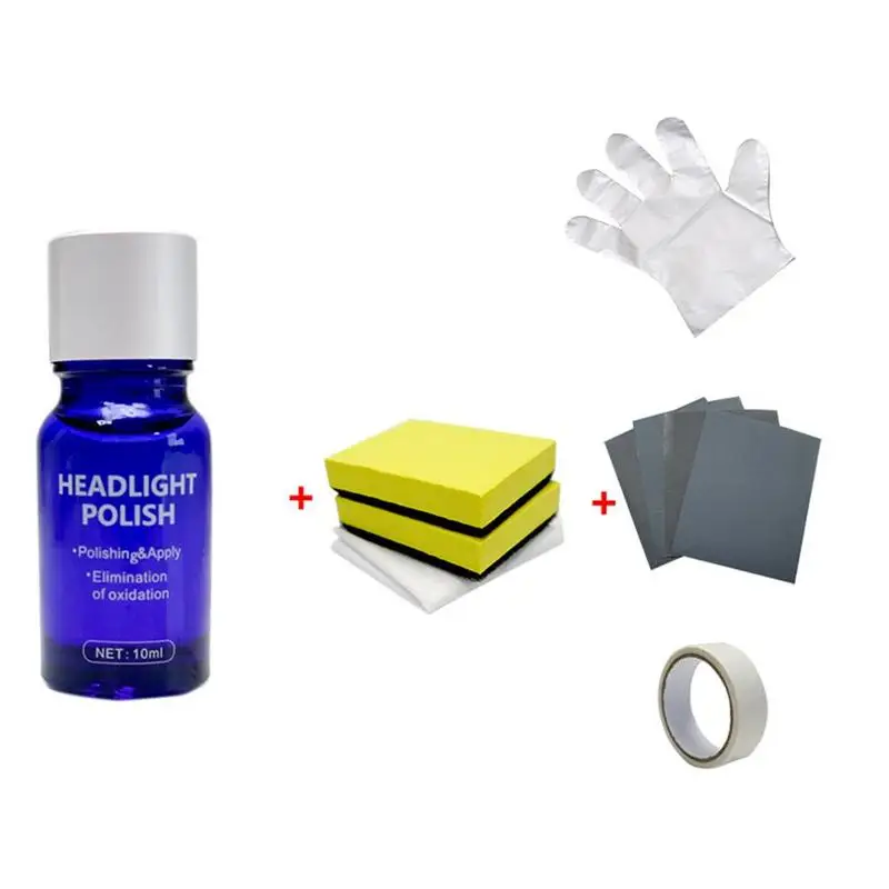 

30ML Auto Headlight Repair Coating Solution Repair Liquid Oxidation Kit Anti-scratch Polishing Headlight Reverse Coating J1Z4