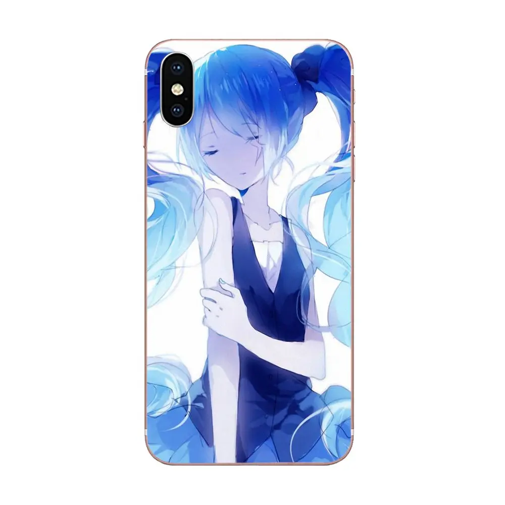 Pretty Hatsune Miku For Huawei Nova 2 V20 Y3II Y5 Y5II Y6 Y6II Y7 Y9 G8 G9 GR3 GR5 GX8 Prime 2018 2019 Rubber Cell Phone Case | Мобильные