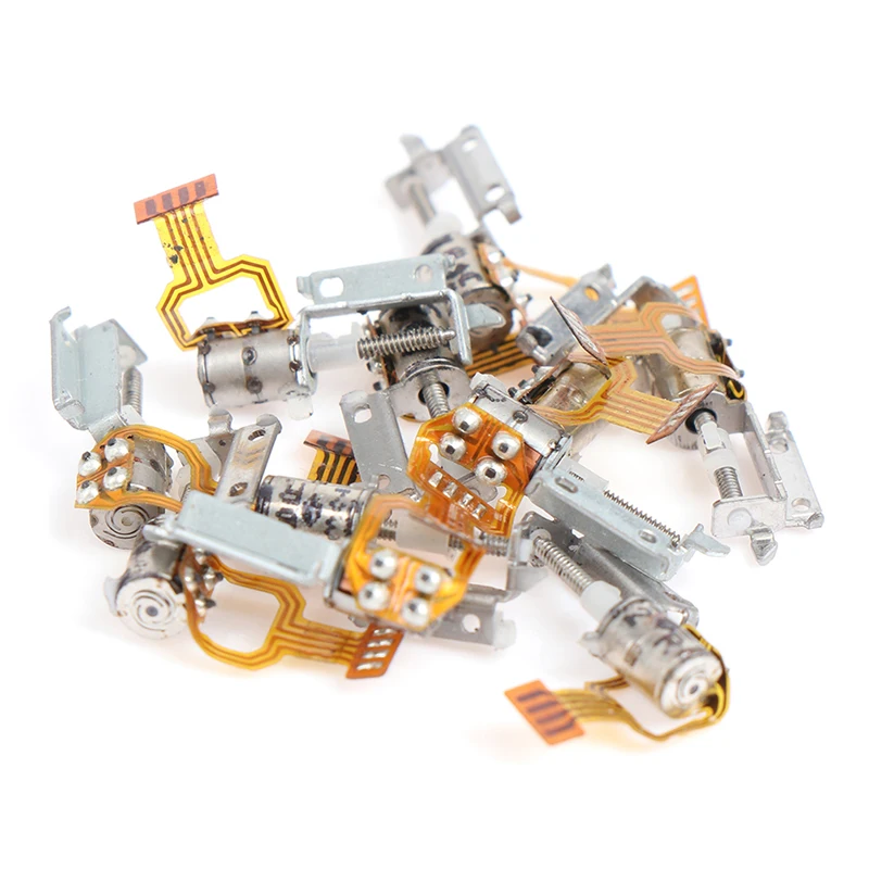 

10pcs Small Screw Stepper Motor Miniature Screw Stepper Motors With A Screw Rod