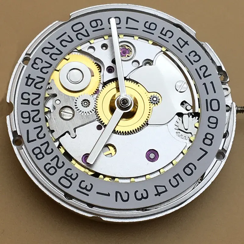 

White/Gold Retro Clone Automatic 25 Jewels Watch Movement For ETA 2824 2824-2 Replacement Repair Part For Mechnical 2824 2824-2