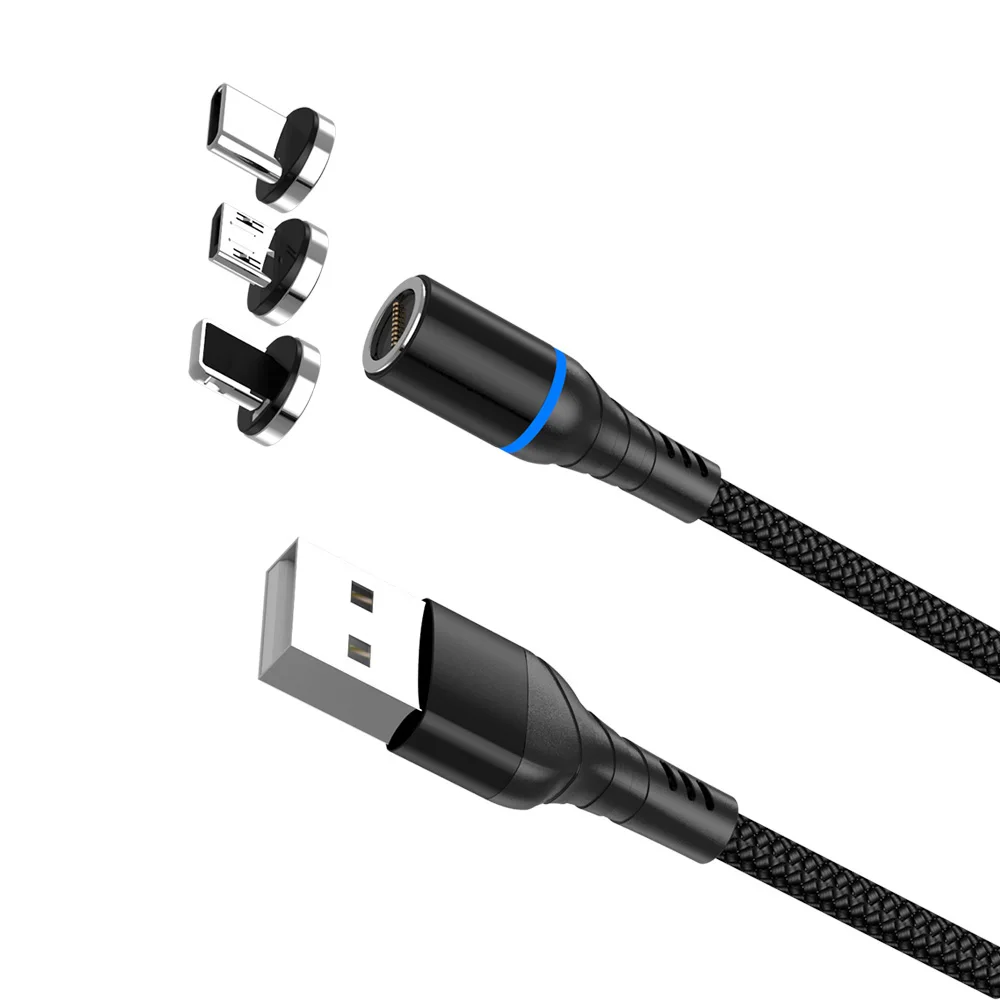 Магнитный кабель ihuigol 5A Сверхбыстрая зарядка Type C Micro USB для передачи данных iPhone 11