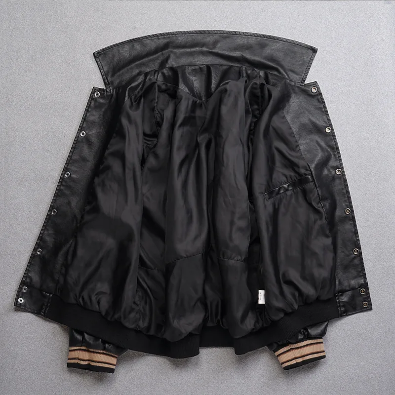 Осень-зима Новый Классический бренд Мужская куртка-бомбер Босоножки из