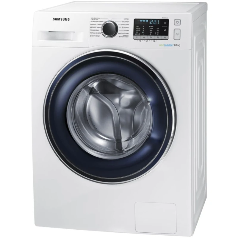 Стиральная машина SAMSUNG WW80J5545FW фронтальная|Стиральные машины| |