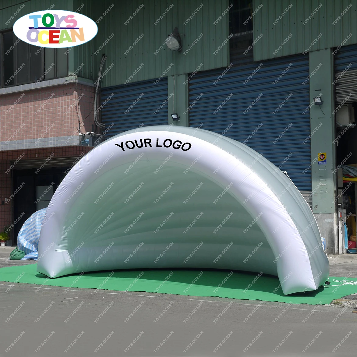 Изготовленный На Заказ прочный надувной тент ракушка светильник надувная
