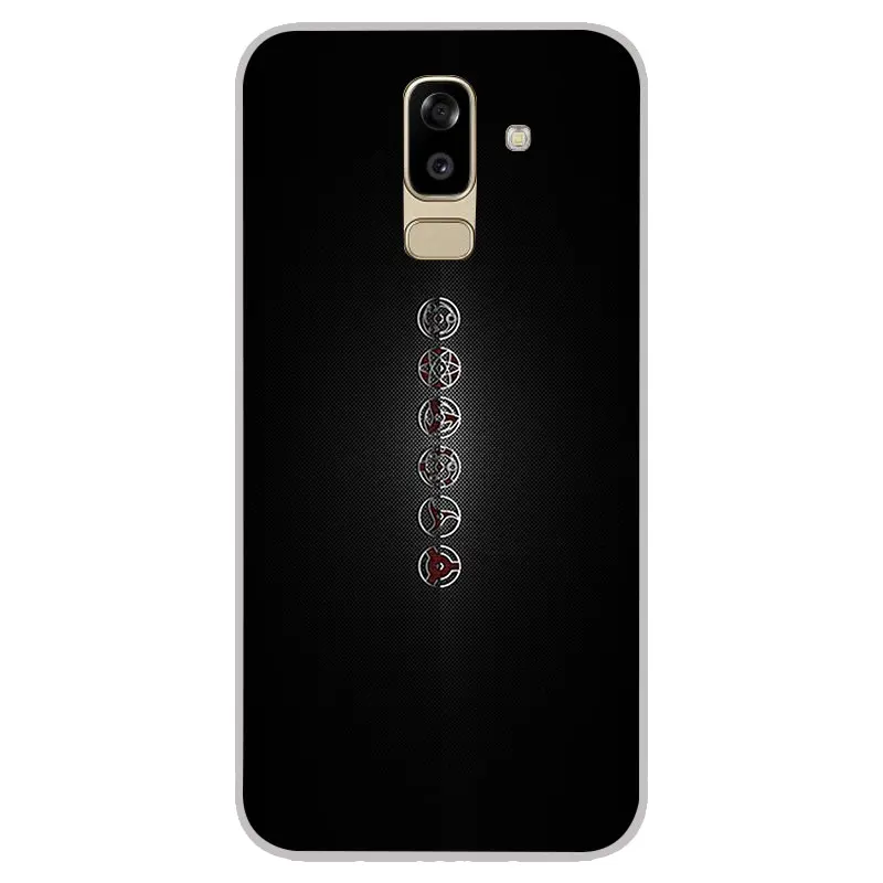 Героя аниме Наруто Шаринган матовый Силиконовый чехол для Samsung Galaxy J3 J5 J7 A3 A5 A7 2016