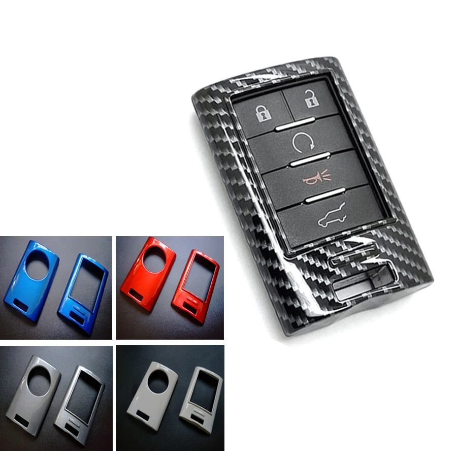 Дистанционный чехол для смарт ключей Fob Cadillac ATS SRX DTS CTS STS XTS SLS краска металлик