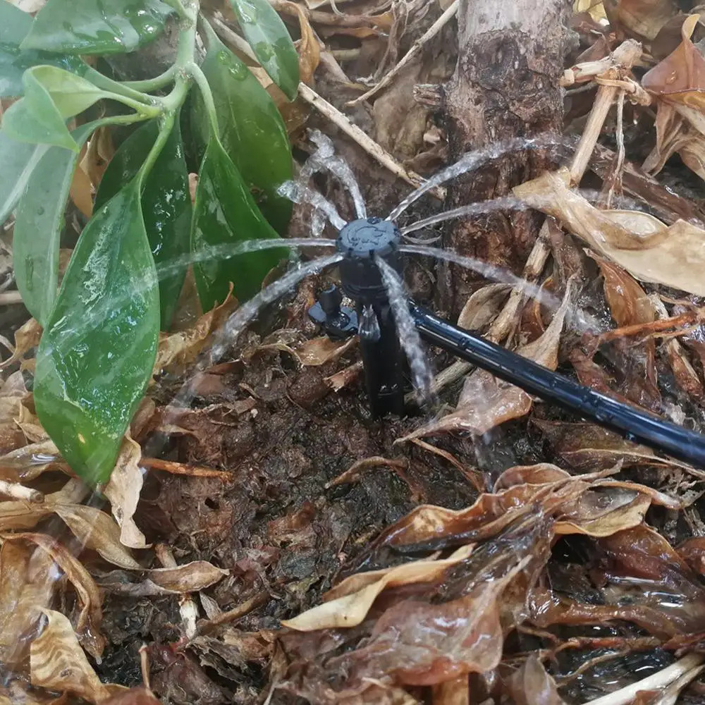 50 шт. садовые капельницы с 8 отверстиями 360 градусов|Спринклеры для сада| |