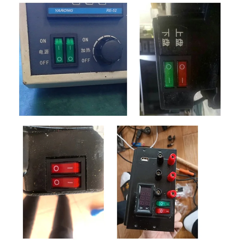 

Kcd6 5 Piece 10 Piece 4pin 6pin 16a250v 20a125v Rocker Switch Dwaterproof Waterproof Dual Light Switch Switch Boat Power Switch