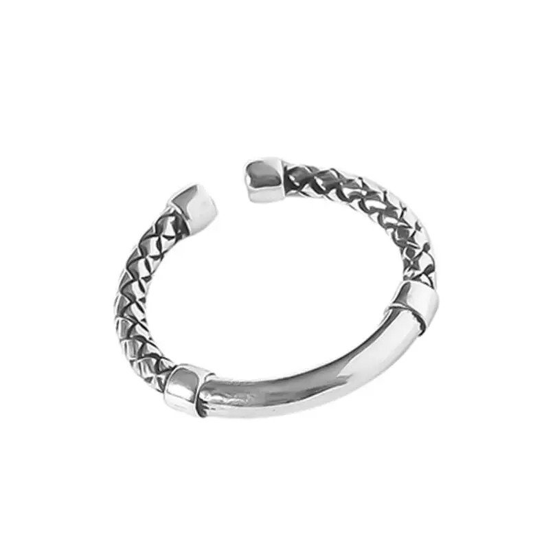

Geometric Stripes Index Finger Opening Rings For Women Couple Simple Temperament Ins Cold Wind Fashion Trend Jewelry Gifts R403