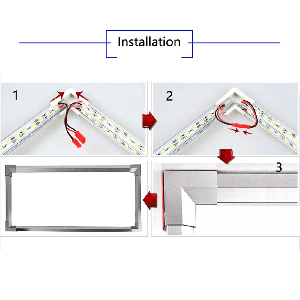 50 см двухрядные светодиодные жесткие бар свет алюминиевый жесткий полосы