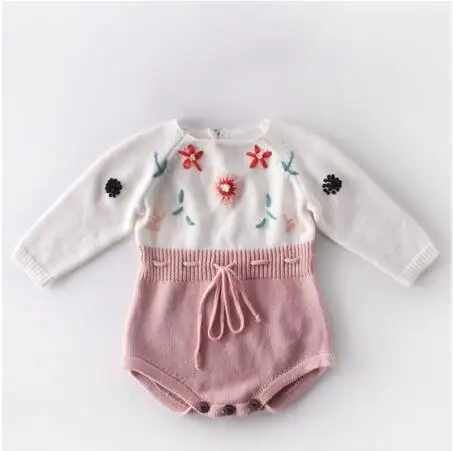 pink 82086 Для маленьких мальчиков комбинезон для малышей, комбинезон для девочки милые заячьи ушки с капюшоном комбинезон осень-зима теплый комбинезон одежда для новорождённых - Цвет: pink 82086