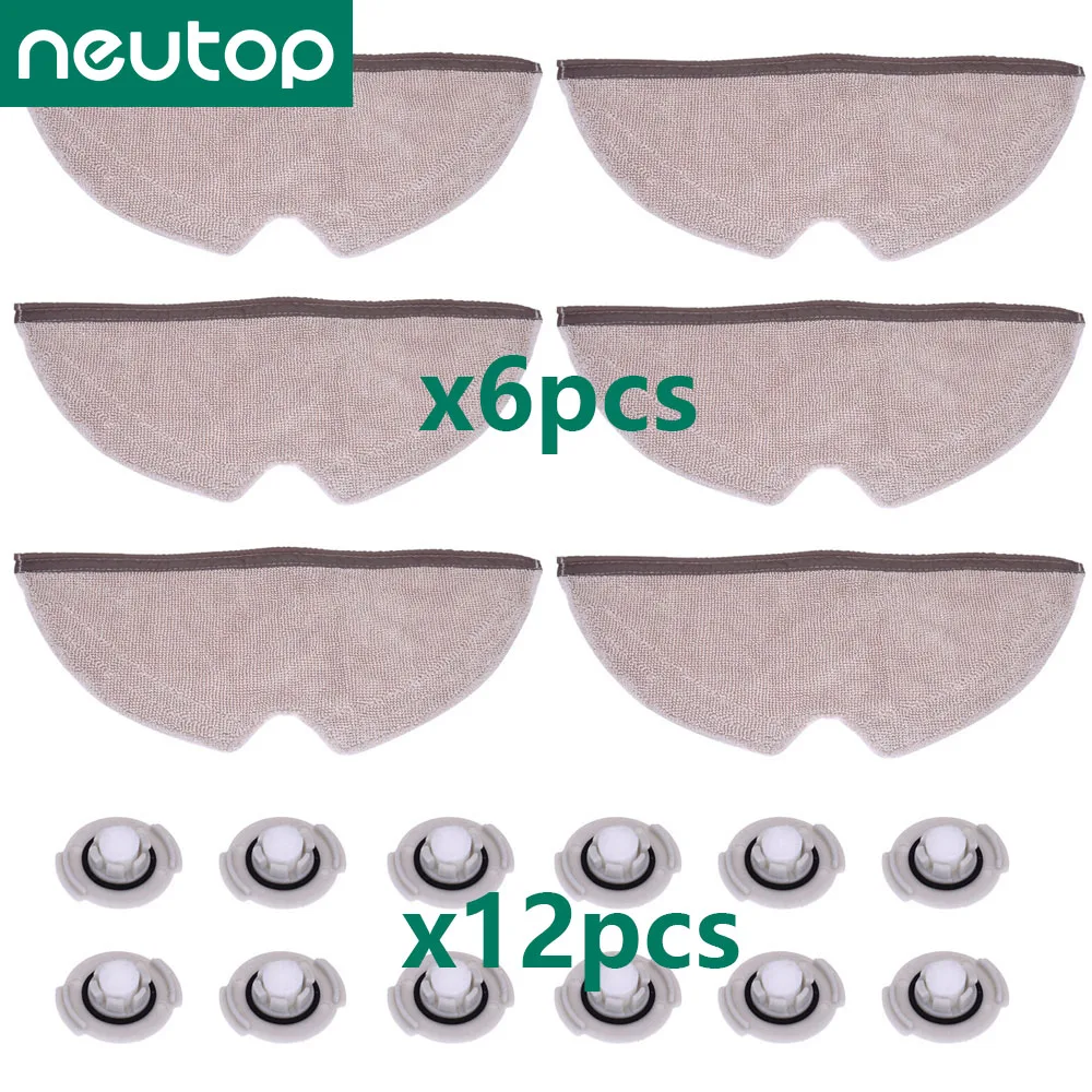 

Microfiber Wet Mopping Cloth Pad Water Core For Roborock S6 Pure MaxV S5 Max S50 S55 E4 E35 E2 Robot Vacuum Cleaner Mops