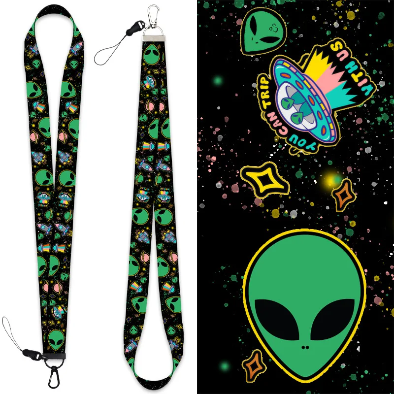 

cute cartoon fashion aline phone charm lanyard keychain trinket wrist lanyard chain ribbon bag lanyard for women men keyring