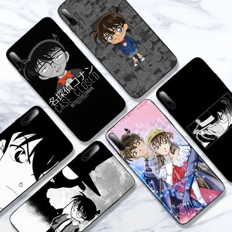 

Detective Conan Jimmy Kudo Anime Phone Case for Huawei nova 3i E 4 5i 5Z 6-5G 7 Pro Se Y5 Y6 Y7 Y8 Y9 Prime Cover Fundas Coque