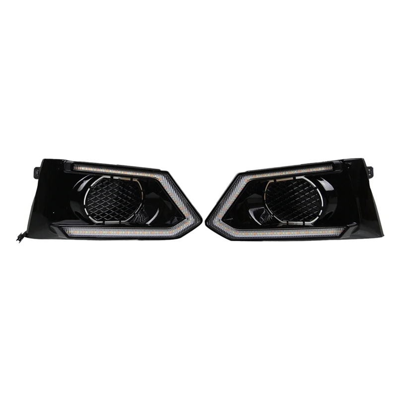 

New2Pcs for Nissan Teana or Altima 2019 with Yellow and Blue Special LED Daytime Running Lights